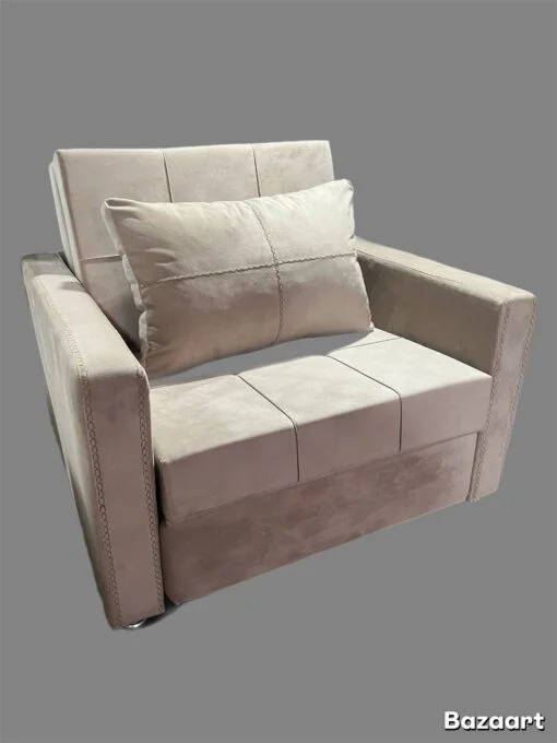 مبل تخت خواب شو مدل رایکا با دسته اودسا باکس دار