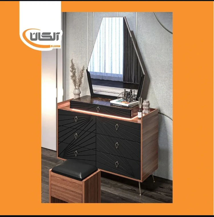 میز آرایش آلکان چوب مدل 401