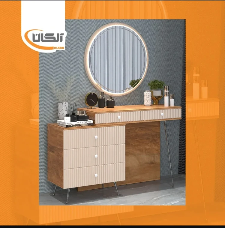 میز آرایش آلکان چوب مدل 402