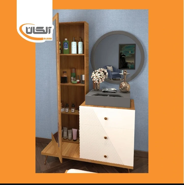 میز آرایش آلکان چوب مدل 403