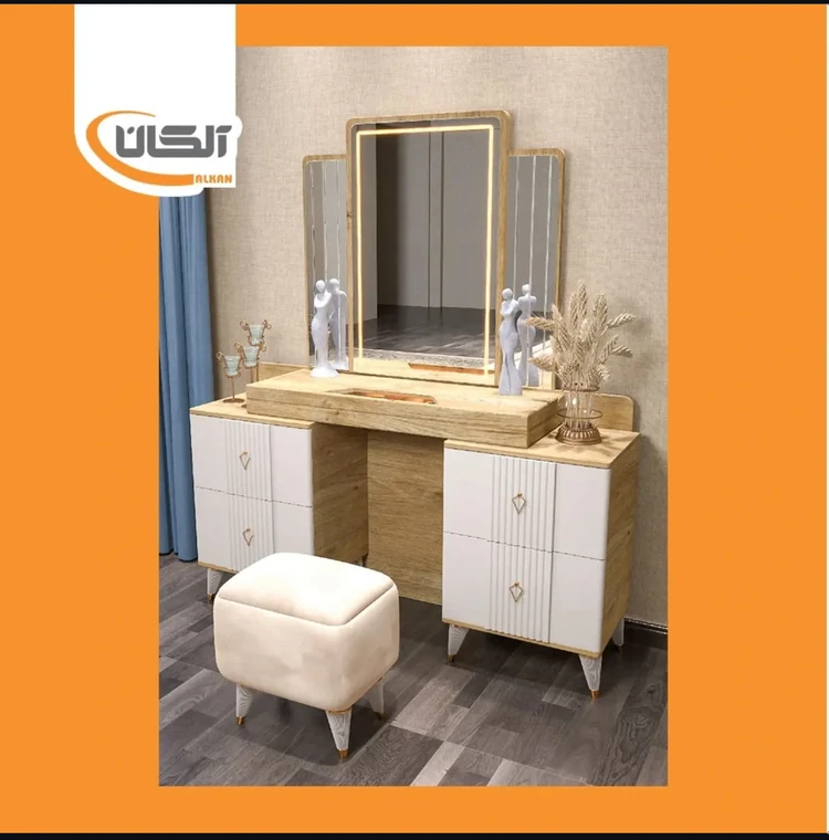 میز آرایش آلکان چوب مدل 404